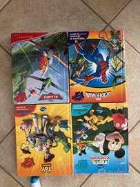 Lotto Libri Gioco 3D Spider-Man Disney Completi