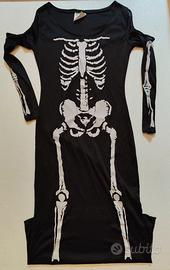 Halloween Costume  scheletro tg. unica  Pgpn