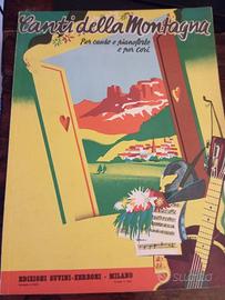 Canti della Montagna, raccolta - Spartito