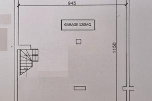 Maxi-Garage di 120 m² in centro a Cordenons