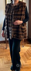 gilet visone