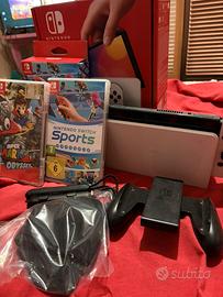 Nintendo switch oled + super mario odissey e sport