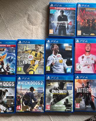 Lotto giochi PS4 originali usati – testati