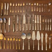 Lotto 50 posate antiche Savoy posateria vintage