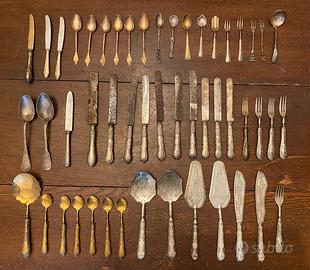 Lotto 50 posate antiche Savoy posateria vintage