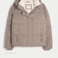 Hollister FAUX FUR-LINED ALL-WEATHER PUFFER JACKET