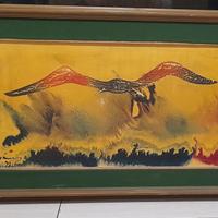 Quadro a olio di Sage Vernis 