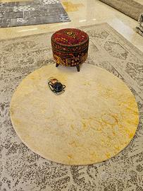 Tappeto persiano rotondo moderno 