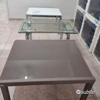 Tavolo allungabile tortora