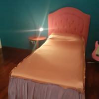 Letto imbottito sfoderabile singolo