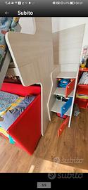 cameretta a ponte 180x250 con doppio letto