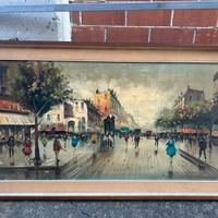 Dipinto vecchia Parigi