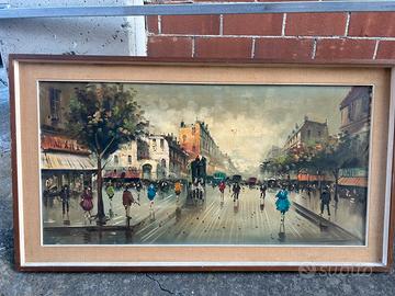 Dipinto vecchia Parigi