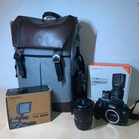 Kit Fotocamera Canon Eos 7D Mark II + Obb + Acess.