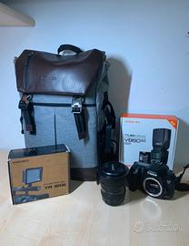 Kit Fotocamera Canon Eos 7D Mark II + Obb + Acess.