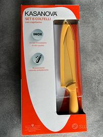 Set di coltelli inox Kasanova