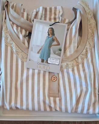 camicia notte Capricci Gold donna 