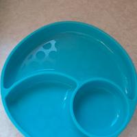 Piatto svezzamento bimbi tripartito