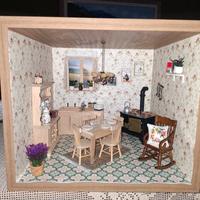 diorama, roombox espositiva 