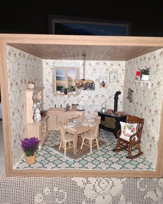 diorama, roombox espositiva 