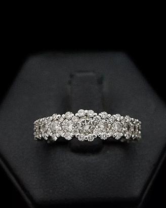 ANELLO CROWN IN ORO 18 KT BRILLANTI  2.16 CT