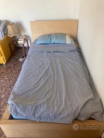 Letto singolo e materasso Ikea sultan