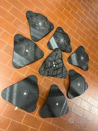 No. 8 supporti per fari da terra