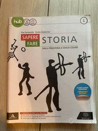 Libro SAPERE FARE STORIA 1.     Cod. 9788828620389