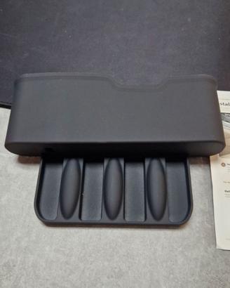 Organizer auto in silicone per spazio tra sedili