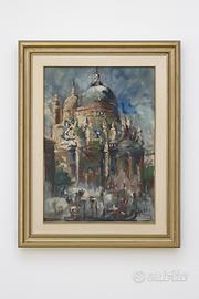 Dipinto Emanuele Cappello ” La Salute” Venezia