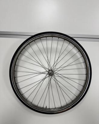 Ruota anteriore alluminio 28" - freni a bacchetta