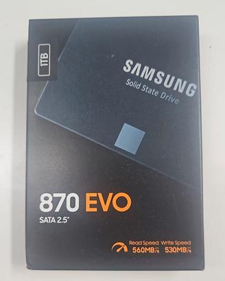 SSD Samsung 870 EVO 1TB SATA 2.5