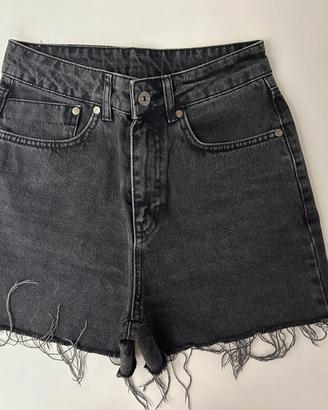 Pantaloncini corti - shorts jeans nero tg. 26