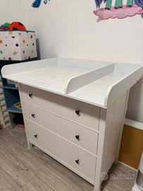 Fasciatoio per cassettiera Ikea Hemnes