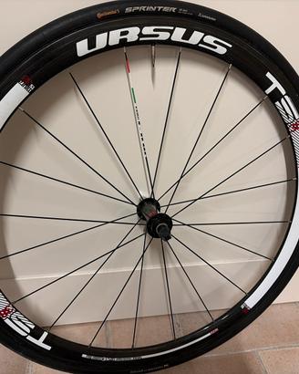 Ruota anteriore URSUS carbonio tubolare