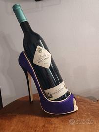 Portabottiglia scarpa col tacco