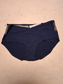 slip donna blu con tulle Victoria's secret tg M