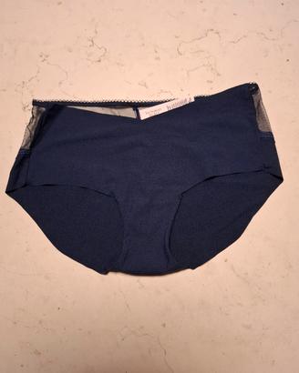 slip donna blu con tulle Victoria's secret tg M