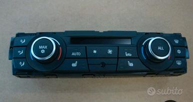 pannello di controllo della climatizzazione