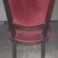 Set 4 Sedie stile Luigi XVI da restaurare 