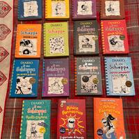 13 libri (+2 Omaggio) "Diario di una Schiappa"
