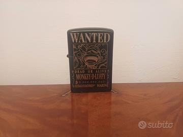 One Piece Accendino stile Zippo Monkey D Luffy 