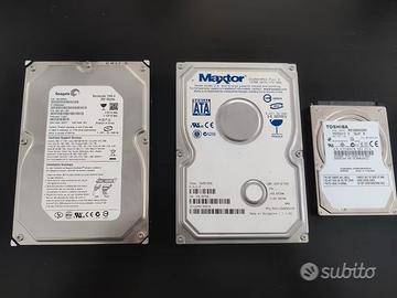 Hard disk vari IDE/SATA