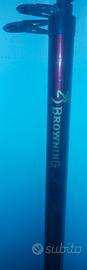Canna da pesca serf casting con mulinello browning