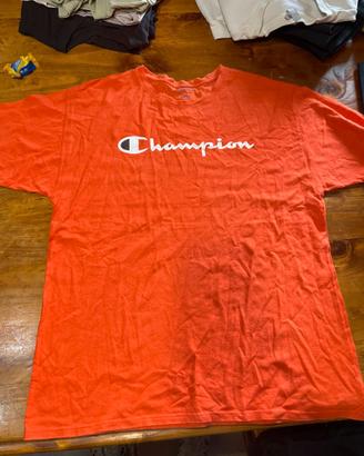 maglia arancione champion