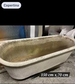 Vasca in graniglia per esterno