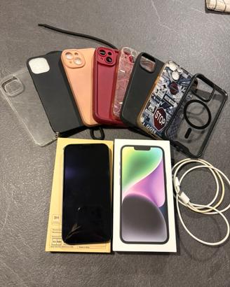 Iphone 14 256gb color petrolio