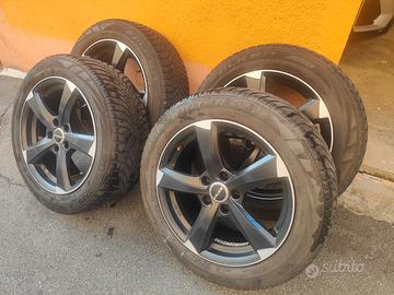 Cerchi in lega GMP iCAN Black 17 e gomme invernali