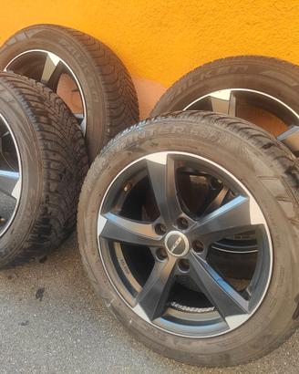 Cerchi in lega GMP iCAN Black 17 e gomme invernali