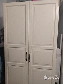 Armadio Ikea Tyssedal bianco